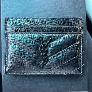 Saint Laurent card case